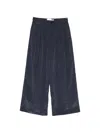 Feng Chen Wang Drawstring Trousers In Blue