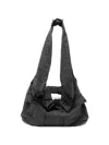 Feng Chen Wang Flap-pockets Shoulder Bag In Black