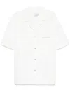 Feng Chen Wang Hemd Mit Logo-stickerei In White