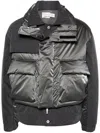 Feng Chen Wang Layered Padded Jacket In Grey