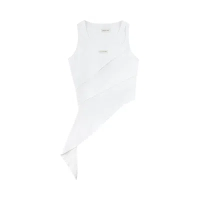 Pre-owned Feng Chen Wang Patchwork Vest 'white' | Men's Size M