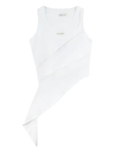 Feng Chen Wang Patchwork "white" Vest