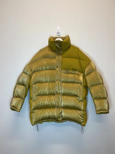 Pre-owned Feng Chen Wang Puffer Jacket In Yellow