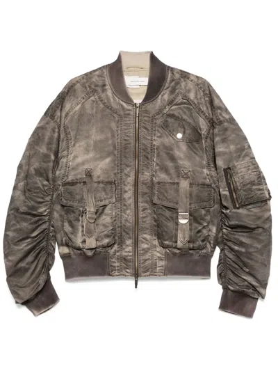 FENG CHEN WANG SANDWASH BOMBER JACKET
