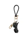 Feng Chen Wang Sculpted Keyring In Black