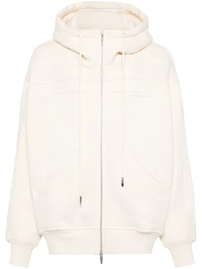 Feng Chen Wang Seam-detail Hoodie In White