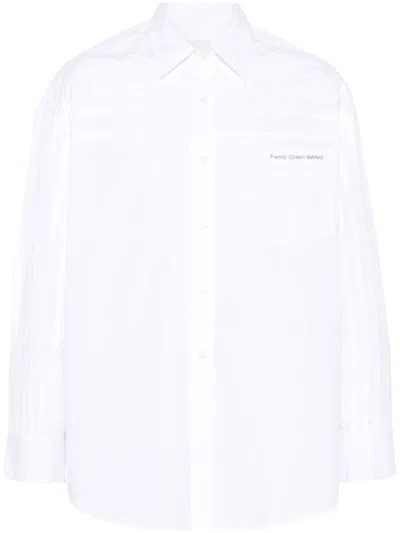 Feng Chen Wang Seam-detail Shirt In White