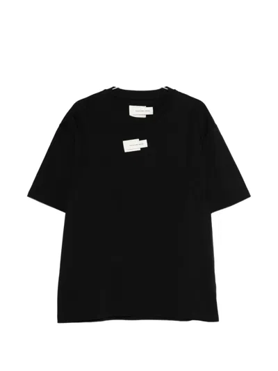 Feng Chen Wang Short-sleeve T-shirt In Black