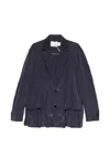 Feng Chen Wang Single-breasted Blazer In Brown