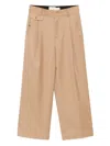 Feng Chen Wang Slashed Wide-leg Trousers