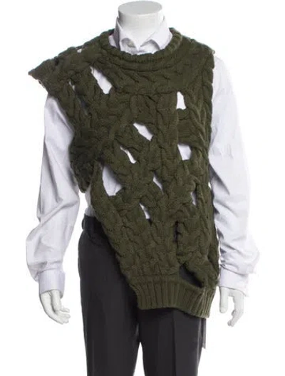 Pre-owned Feng Chen Wang Vest In Blue