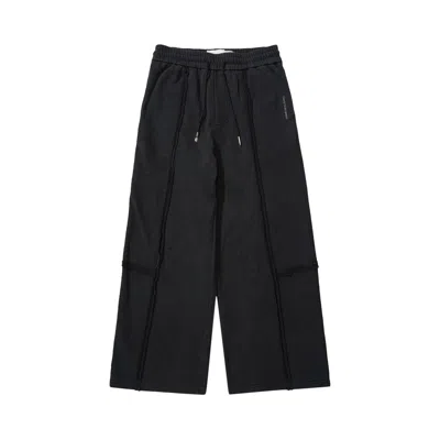 Pre-owned Feng Chen Wang Washed Deconstruction Sweatpants 'black' | Men's Size M