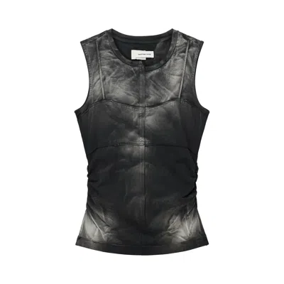 Pre-owned Feng Chen Wang Washed Vest 'black' | Men's Size S