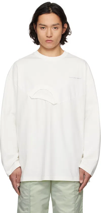 Feng Chen Wang White Oversized 2in1 T-shirt