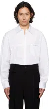 Feng Chen Wang Seam-detail Shirt In White
