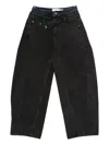 Feng Chen Wang Wide-leg Jeans In Black