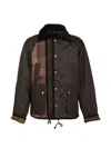 Feng Chen Wang X Barbour Quilted Jacket In Blue