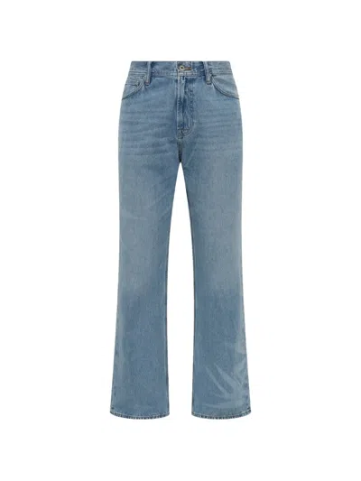 Feng Chen Wang X Lee Straight-leg Jeans In Blue