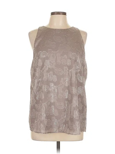 Pre-owned Fenn Wright Manson Sleeveless Blouse In Gray