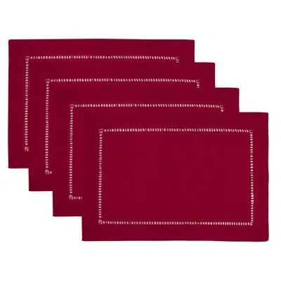 Fennco Styles 13" Placemat In Red