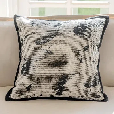 Fennco Styles Abstract Throw Pillow In No Fill