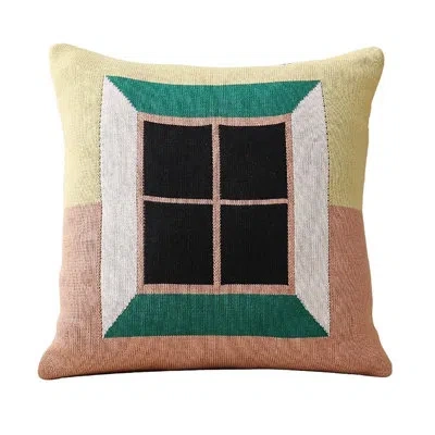 Fennco Styles Geometric Indoor/outdoor Pillow Cover