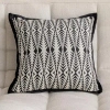 Fennco Styles Geometric Throw Pillow In Polyester