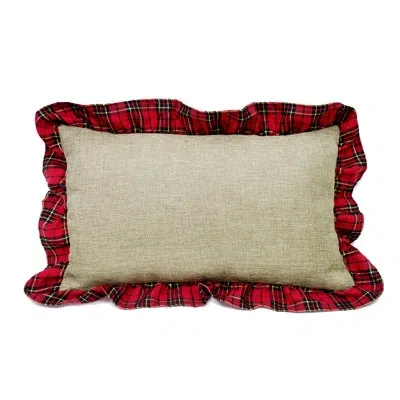 Fennco Styles Polyester Lumbar Rectangular Pillow Cover