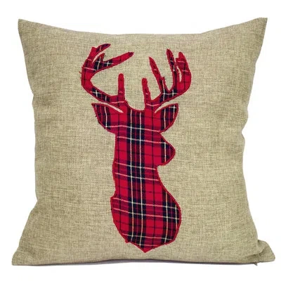Fennco Styles Polyester Throw Square Indoor/outdoor Pillow Cover In Pillow Cover Only - No Insert