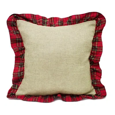 Fennco Styles Polyester Throw Square Pillow Cover & Insert