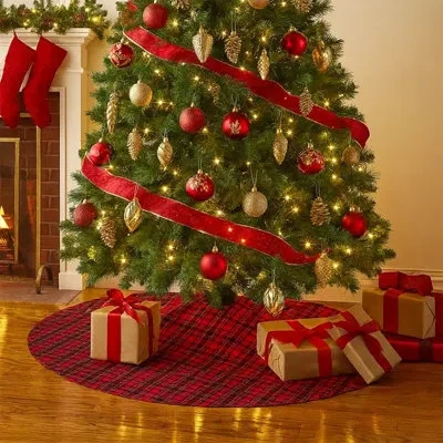 Fennco Styles Tartan Tree Skirts