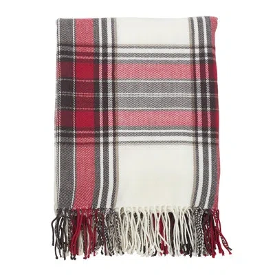 Fennco Styles Tassel Trim Throw