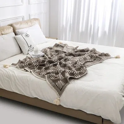Fennco Styles Throw Blanket In Brown