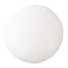 Fennco Styles White Premium Polyester Pillow Insert Round