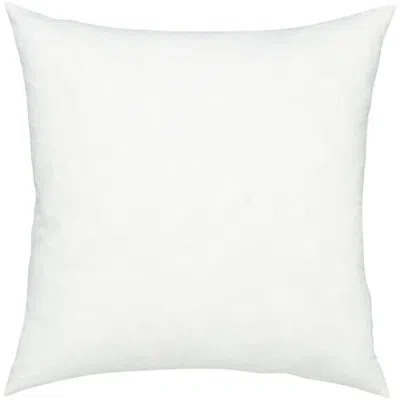 Fennco Styles White Premium Polyester Pillow Insert Square