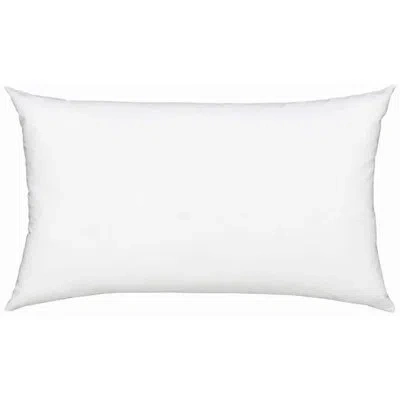 Fennco Styles White Premium Polyester Pillow Insert Square