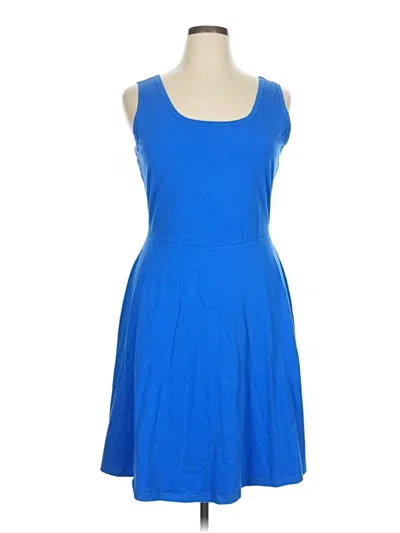 Pre-owned Fensace Casual Dress In Blue