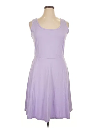 Pre-owned Fensace Casual Dress In Purple