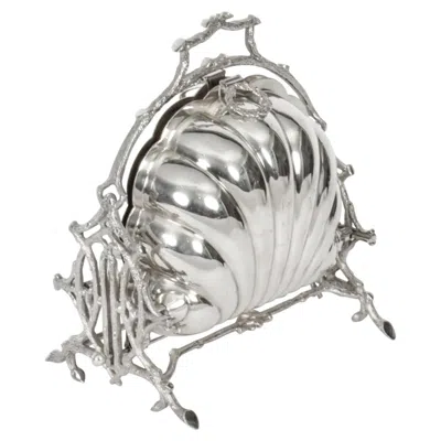Pre-owned Fenton Brothers Antique Victorian Silver Plated Biscuit By Box  19th Century