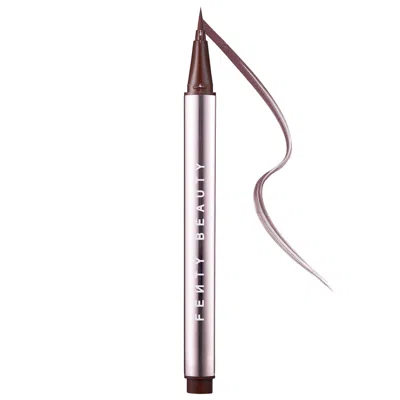 Fenty Beauty By Rihanna Flyliner Longwear Liquid Eyeliner In Big Truffle 0.019 oz/ 0.55 ml
