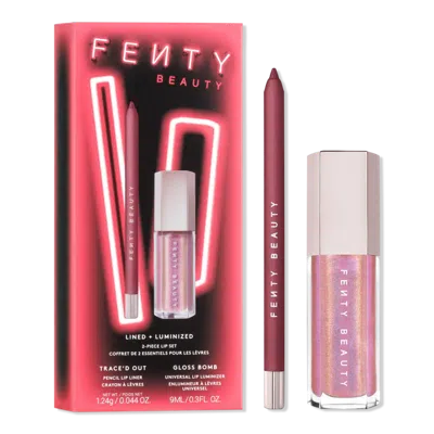 Fenty Beauty By Rihanna Lined + Lumized 2-piece Lip Set