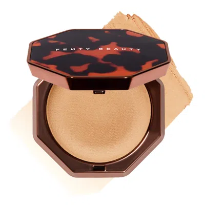 Fenty Beauty By Rihanna Sun Stalk'r Soufflé Pressed Mousse Blurring Cream Bronzer Biscotti 0.52 Oz/15 G In Brown