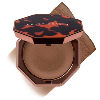 Fenty Beauty By Rihanna Sun Stalk'r Soufflé Pressed Mousse Blurring Cream Bronzer Brown Butt'r 0.52 Oz/15 G