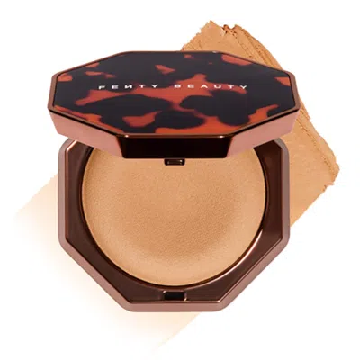 Fenty Beauty By Rihanna Sun Stalk'r Soufflé Pressed Mousse Blurring Cream Bronzer Churro Twist 0.52 Oz/15 G