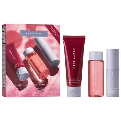 Fenty Beauty By Rihanna Travel-size Start'r Set: Oily + Combo Skin Edition In Multi