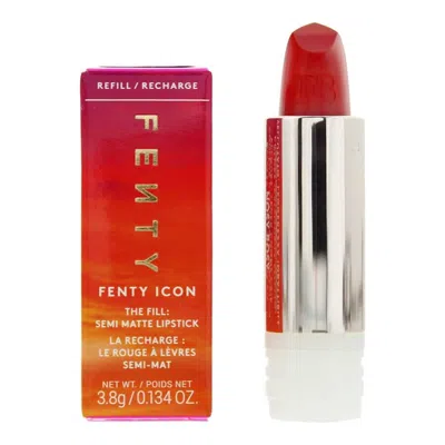 Fenty Beauty Fenty Ladies Icon The Fill Semi-matte Refillable Lipstick 0.13 oz Nosy Rosy Makeup 840026665063 In Multi