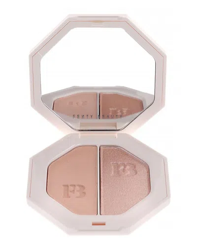 Fenty Beauty Women's 2 X 0.12oz Lightning Dust-fire Crystal Killawatt Freestyle Highlighter Duo In Transparent