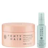 Fenty Hair Mini Heroes, The Homecurl Curl Defining Cream 100ml And The Water Boi Leave In Conditioner 50ml
