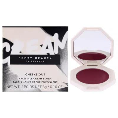 Fenty Ladies Cheeks Out Freestyle Cream Blush 0.1 oz 09 Cool Berry Makeup 840026642781 In Transparent