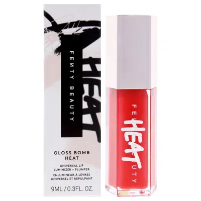 Fenty Ladies Gloss Bomb Heat Universal Lip Luminizer Plus Plumper 0.3 oz 01 Hot Cherry Makeup 840026 In Red